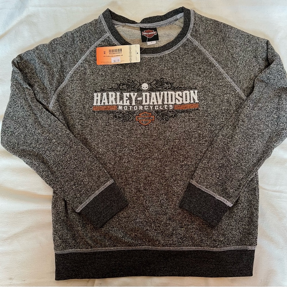 Harley Davidson sweater.